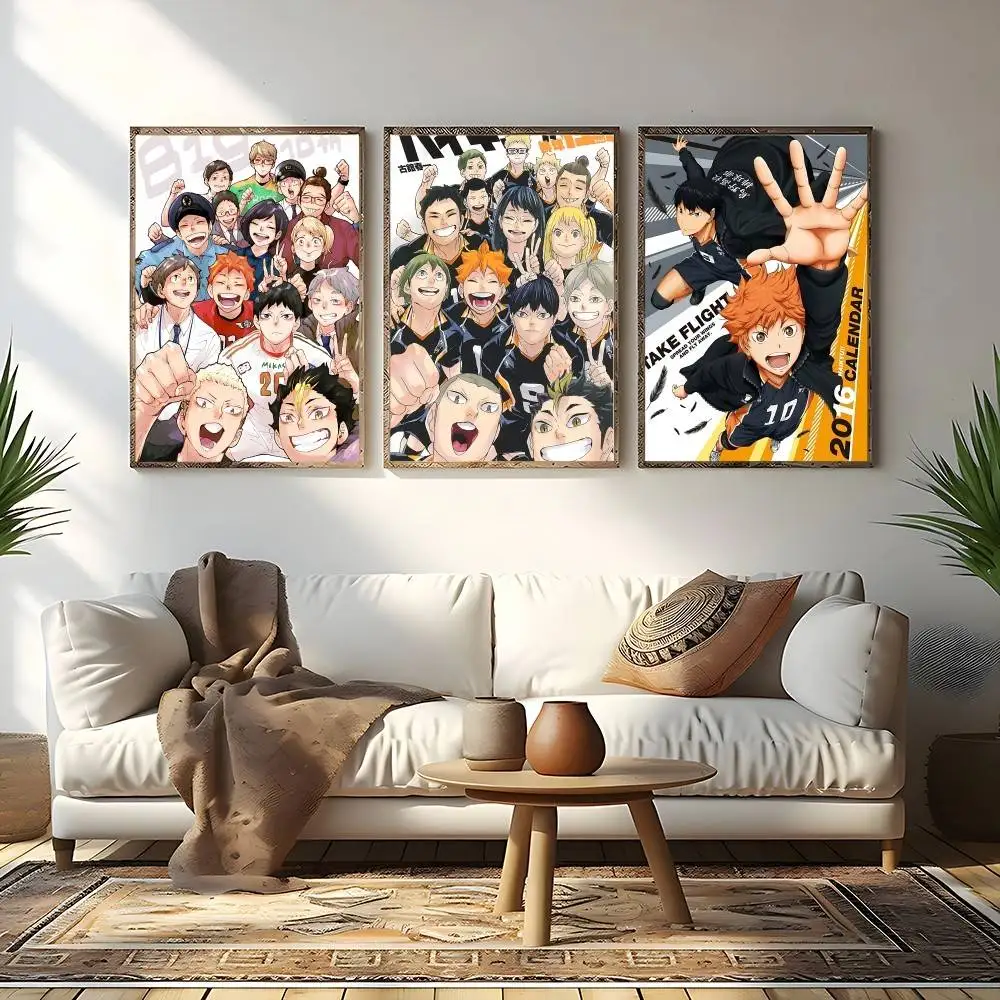 ملصق أمين H-Haikyuu ملصقات لاصقة مقاومة للماء ملصق ورقي للمقهى وبار ديكور المنزل #3