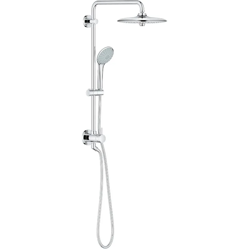 GROHE 27867001 Retro-Fit Euphoria 25 Inch Shower System, 2.5 GPM, Starlight Chrome