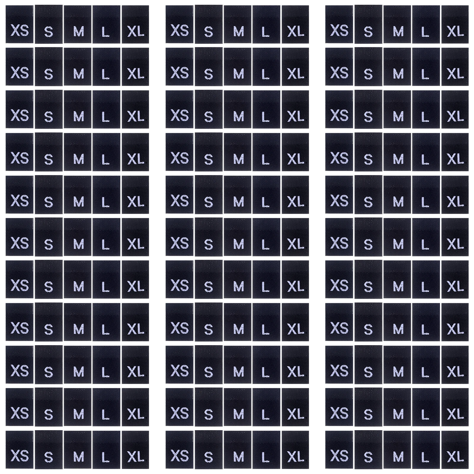 

500 PCS Clothing Size Label Labels Children's Classification Sticker Shirts Tearable Office