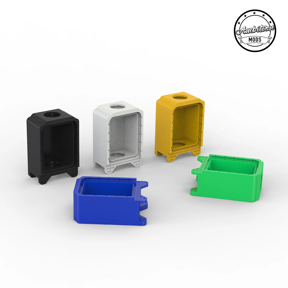 Ambition Mods Boro TANK สำหรับ BB MOD billet Box วัสดุ POM หนึ่ง Jenna Mobb rba Bridge atomizers Atom vwm dope