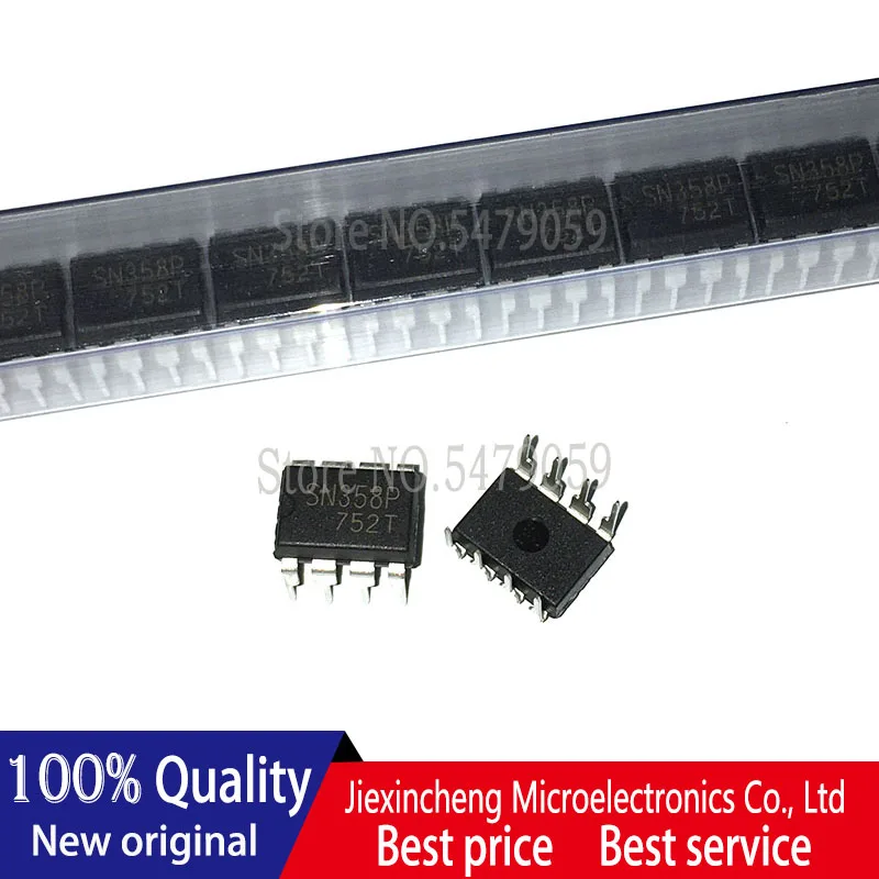 Новый оригинальный усилитель общего назначения SN358P SN358 DIP8, 10 шт.