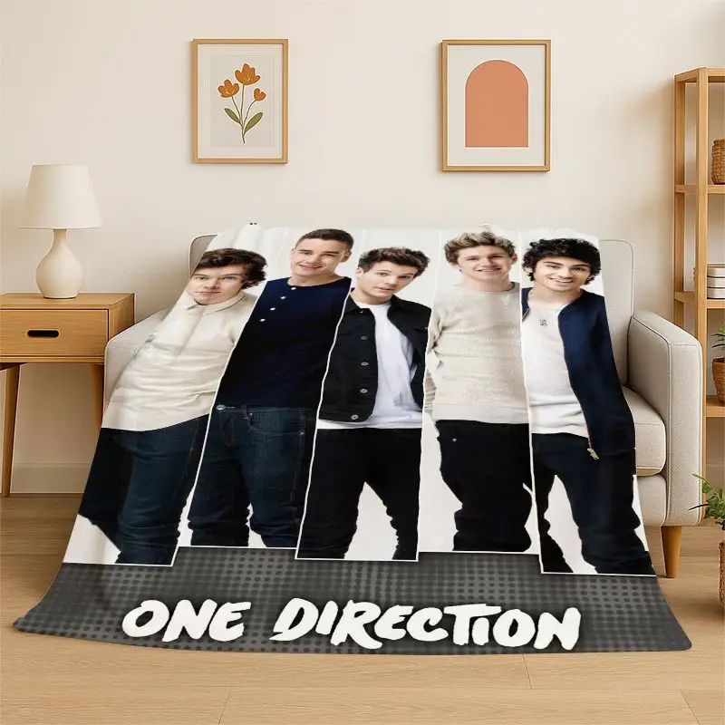 Popular One D-Direction Singer 1D Soft Flannel Throw Blanket,Warm Cozy Blanket for Bed,Couch,Sofa,Bedroom,Living Room,Travel