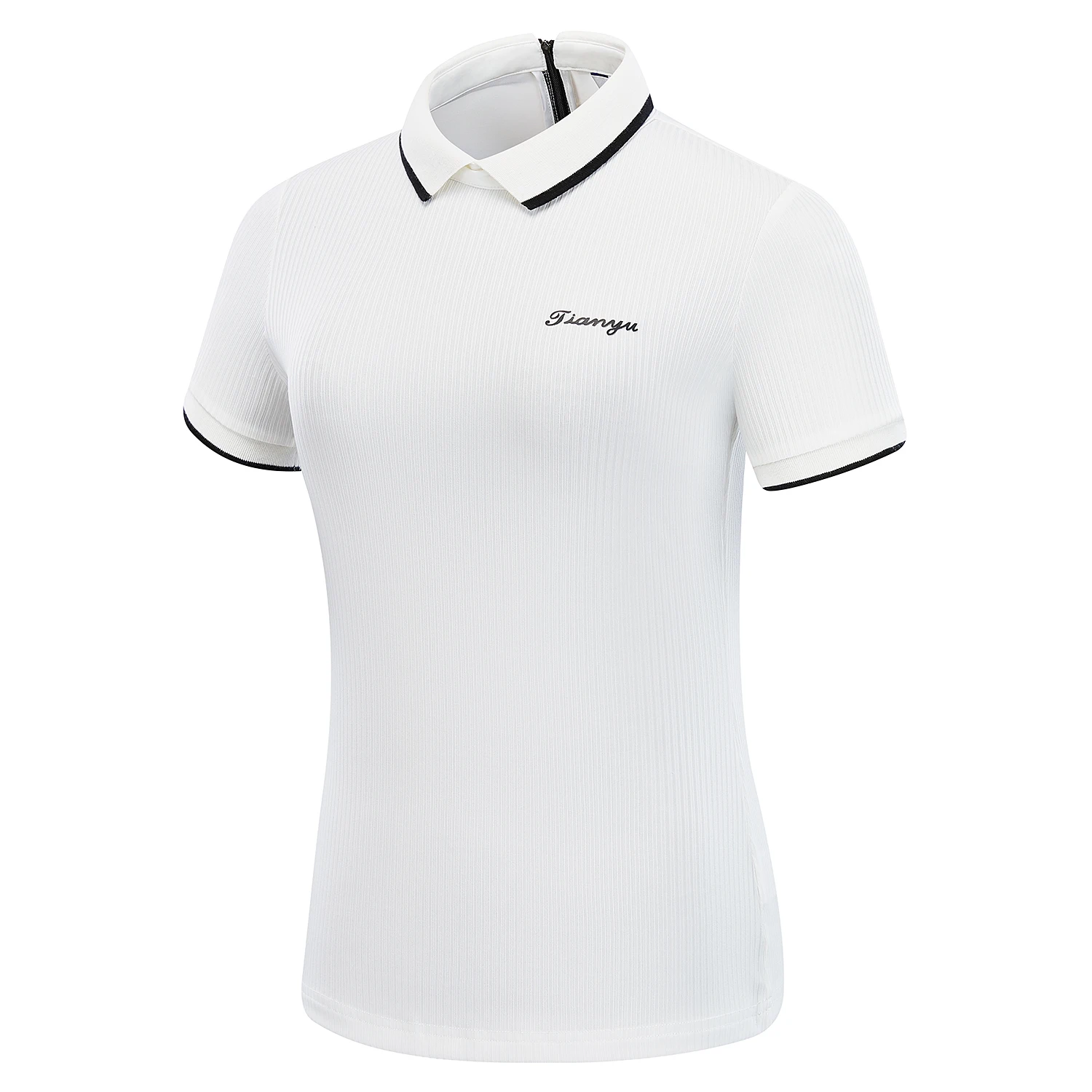 TTYGJ summer new fashion fashionable golf short-sleeved unique design pink women\'s polo shirt badminton clothing TTYGJ summer ne