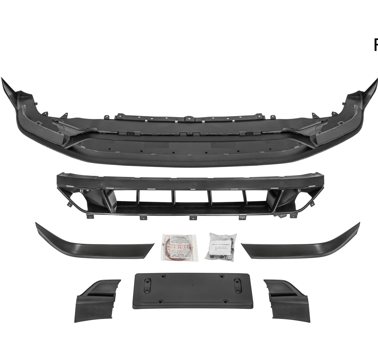 

Комплект обвесов TKT Style High Version 2024-Up KM Upgrade для Coupe Base SUV Turbo GT SD GTS: пластиковая передняя губа и передний бампер