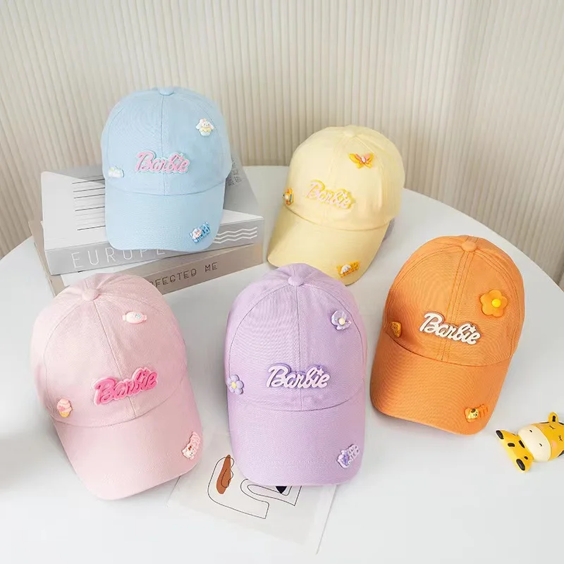 

Miniso's new children's baseball cap Sanrio cute three-dimensional cartoon sun-shading embroidered bent brim baseball cap