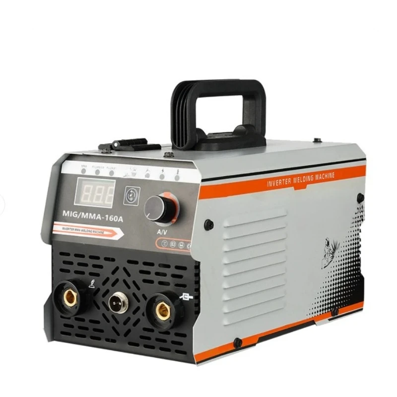 120A Gasless MIG Welder 110V 220V Dual Voltage Household Multifunctional Welding Machine with Full Accessories