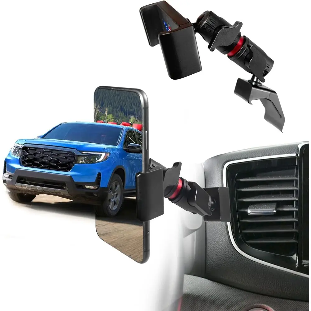 

Крепление для вентиляционного отверстия для Pilot 2019-2025, Pilot 2016-2022, Ridgeline 2016-2025, держатель для воздуховода, совместимое с толстыми чехлами крепление для 16/15 Pro M