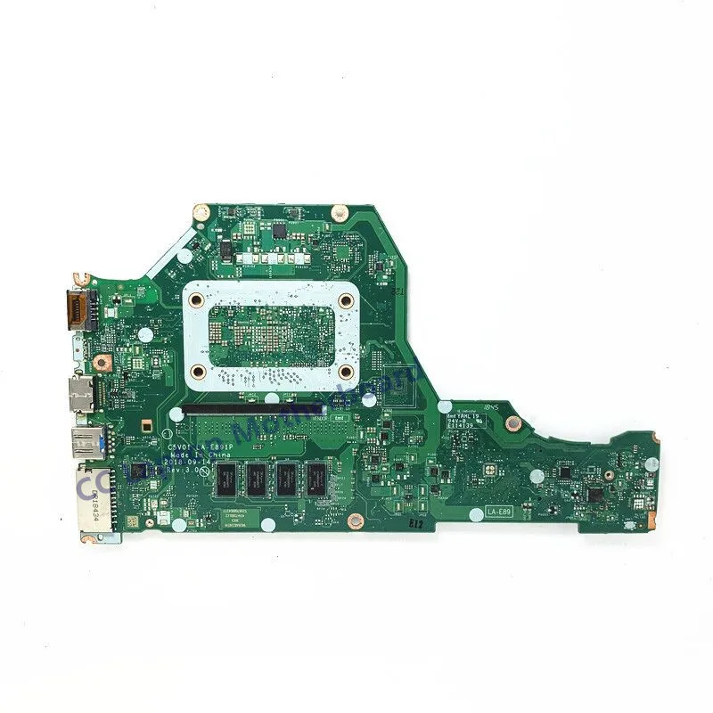 C5V01 LA-E891P Mainboard For Acer Aspire A515-51 Laptop Motherboard With SR3N6 I3-7020U CPU 100% Fully Tested Working Well