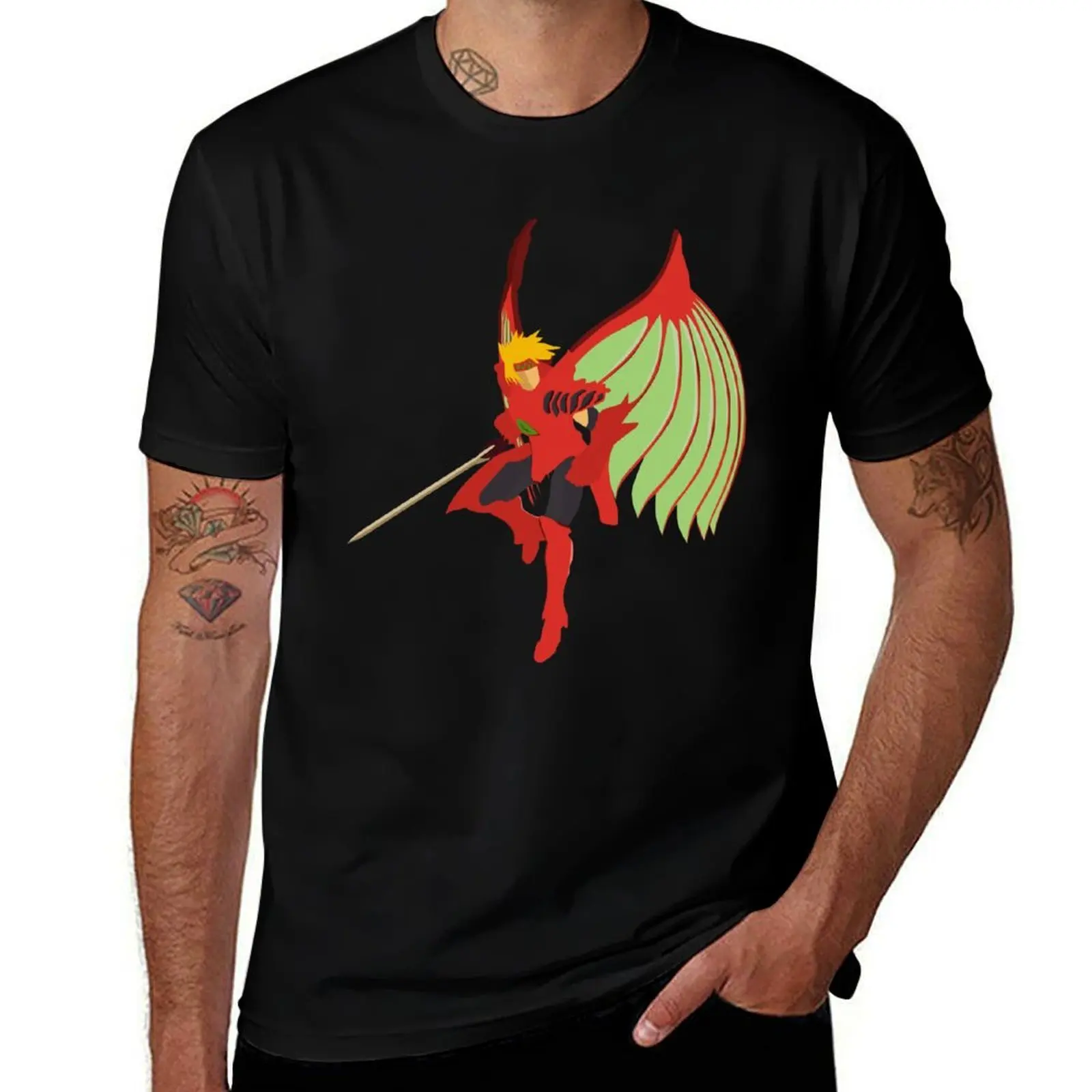 Dart - The Legend of Dragoon T-Shirt Outdoor Sports Short Sleeve Top