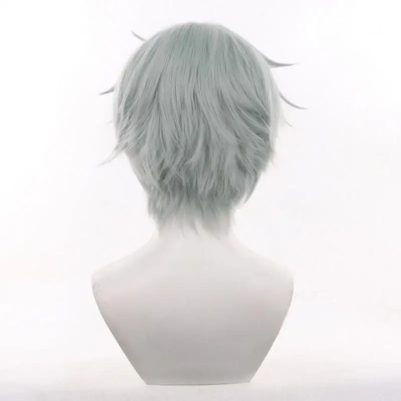 애니메이션 에일리언 스테이지 틸 코스프레 소품 새 가발 연두색 머리 여성 남성 무대 공연 콘믹콘 크리스마스 할로윈 맞춤형 가발