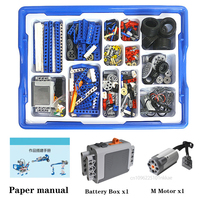 STEM 9686 Educational Set Technical Simple and Motorized Building Blocks school students Learning Power Function Bricks Kids Toy