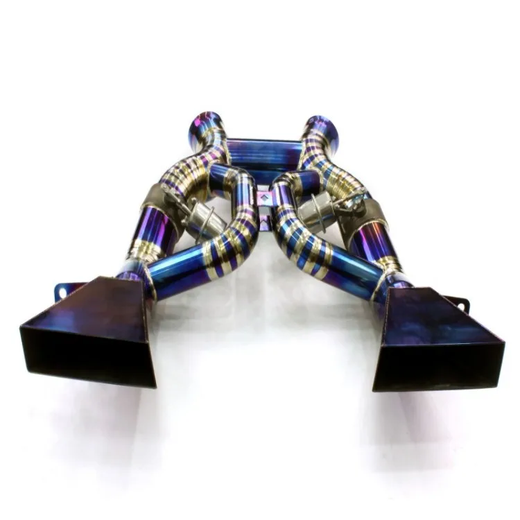 

Xfastcar New Design Performance Full Exhaust System Titanium Exhaust Catback for Mclaren 650s and Mp4-12c