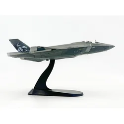 WLTK Diecast 1/72 Scale F35 F-35 Fighter Jet Finnish Air Force Painted Alloy Simulation Fighter Jet Aircraft Model Ornament