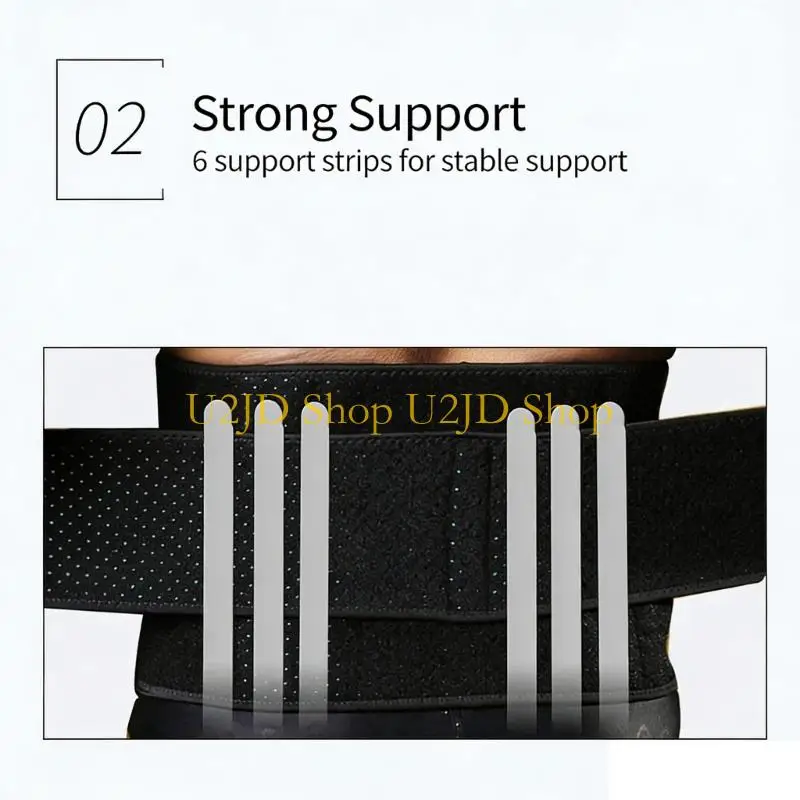U2JD Long & Large Waist Trainer Trimmer For Big Men And Women Sports Seamless Wearing