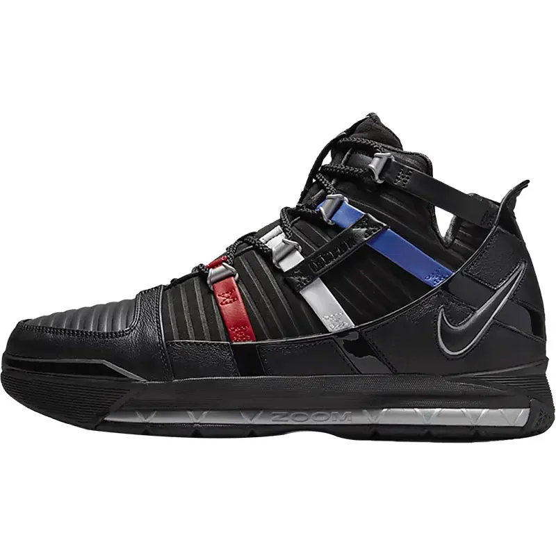 Nike Genuine Zoom LeBron III QS Men's New Basketball Shoes DO9354-001 view 5