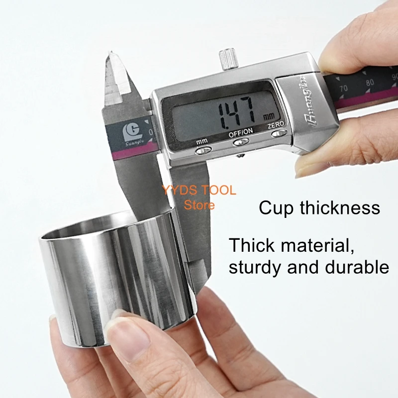 

Stainless Steel Specific Gravity Cup Density Cup Specific Gravity Bottle Liquid Specific Gravity 37ml50ml100ml Density Meter