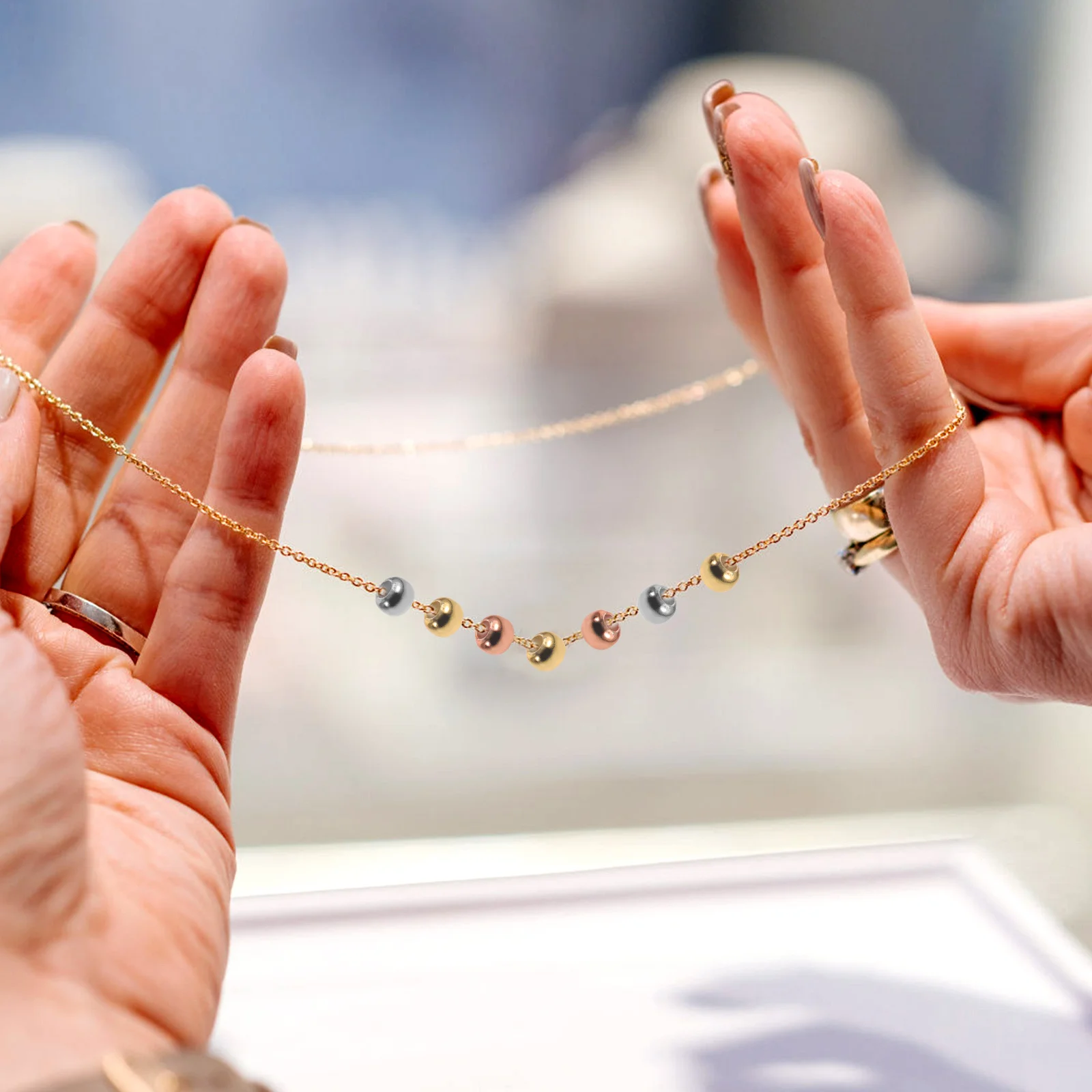 60Pcs Silver Spacer Beads DIY Jewelry Making Accessories Necklace Bracelet Crafting Supplies Silver Beads Unique Spacer Bead