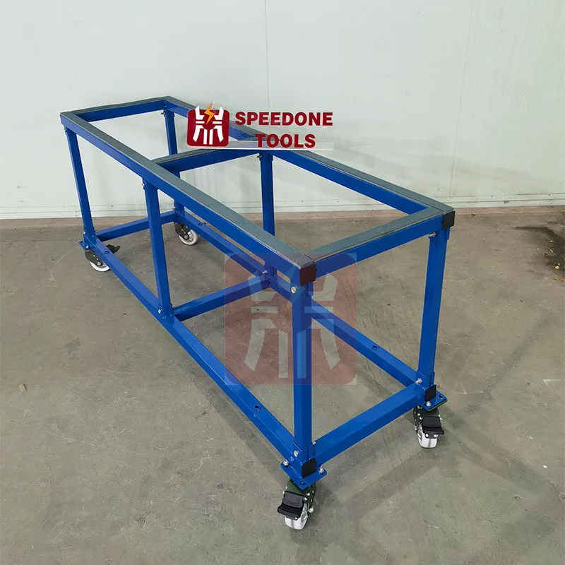 New Customized Steel Working Table for Stone Processing and Granite Fabrication Retail Use Speedone JGZ-B