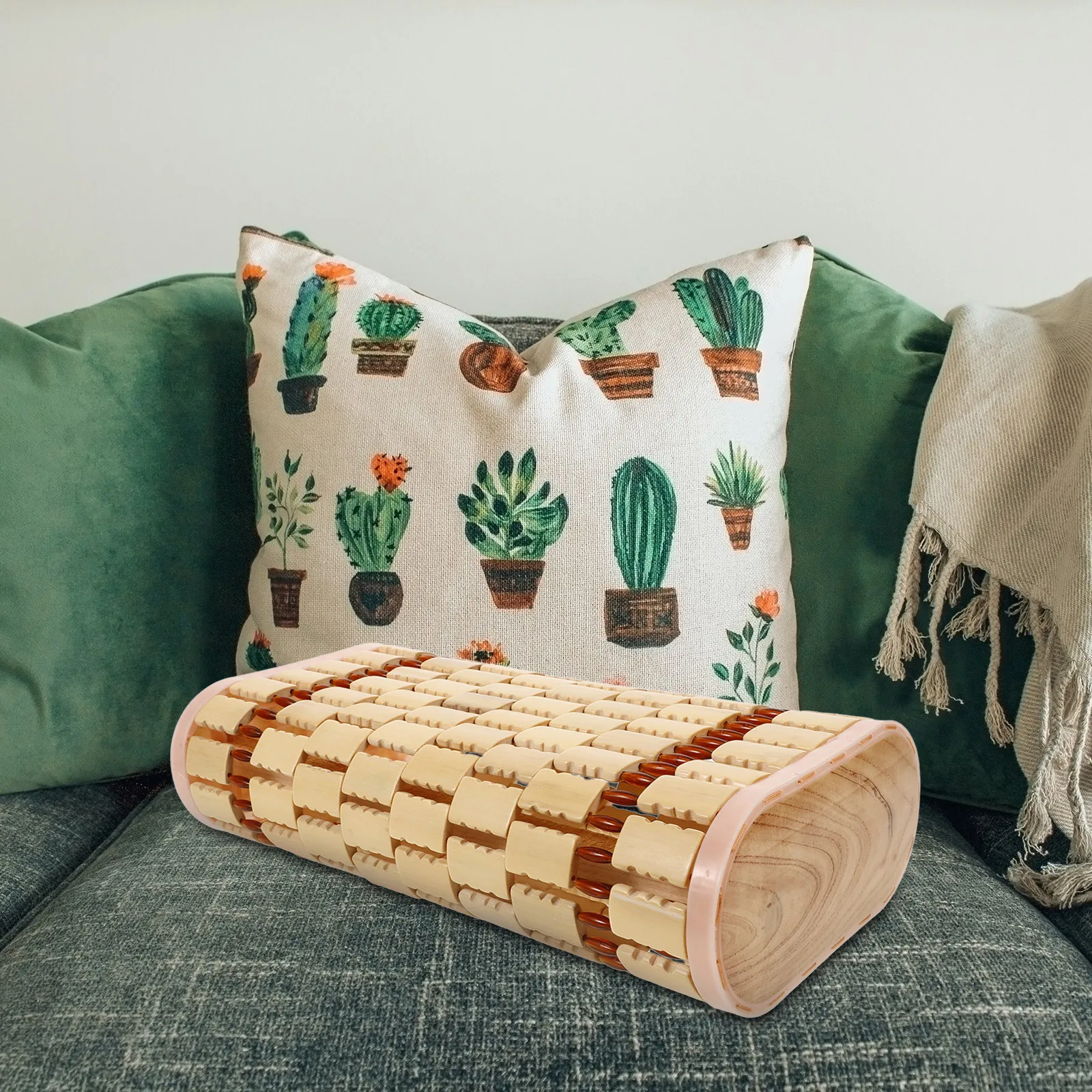 

Bamboo Slices Cool Hollow Breathing Pillow Cooling Bamboo Mat Pillow Elderly Use Home Supplies pillows for sleeping