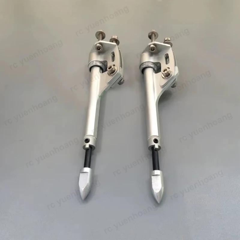 4mm 4.76mm Theaded Positive Negative Shaft Bracket 4x80mm for RC Brushless Electric Boat/catamaran Propeller Support Frame