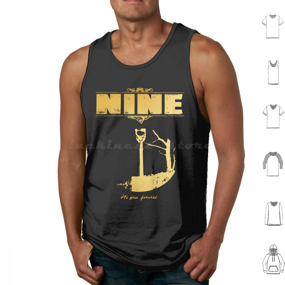Nine Its Your Funeral Tank Tops Print Cotton Its Your Funeral Nine Hardcore Metal Metalcore Post Spinefarm Records Indie