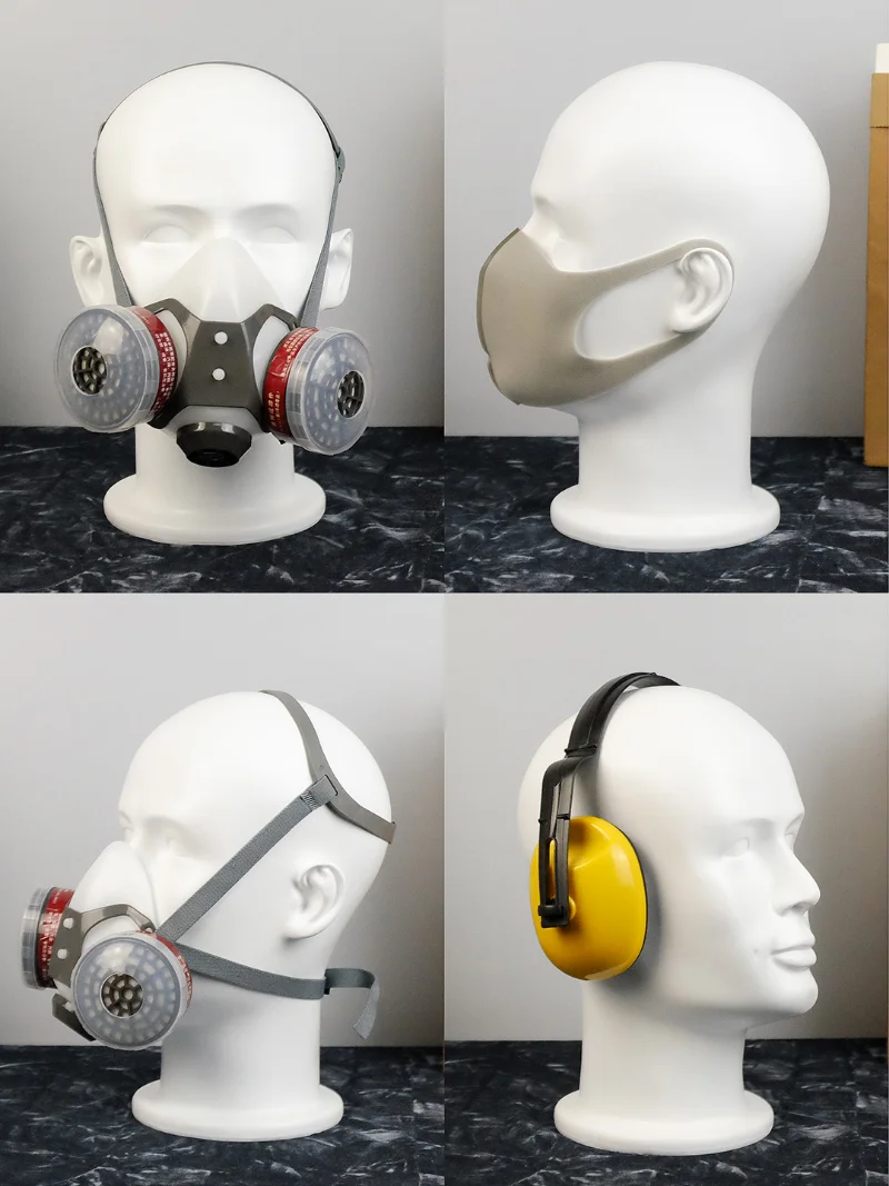 Glasvezel Mannelijke Mannequin Hoofden Voor Pruiken Hoeden Zonnebril Headset Display