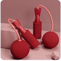 Professional Sports Jump Rope With Heavy Balls Ropeless Jump Rope Cordless Speed Skipping Rope Fitness Equipment W89F