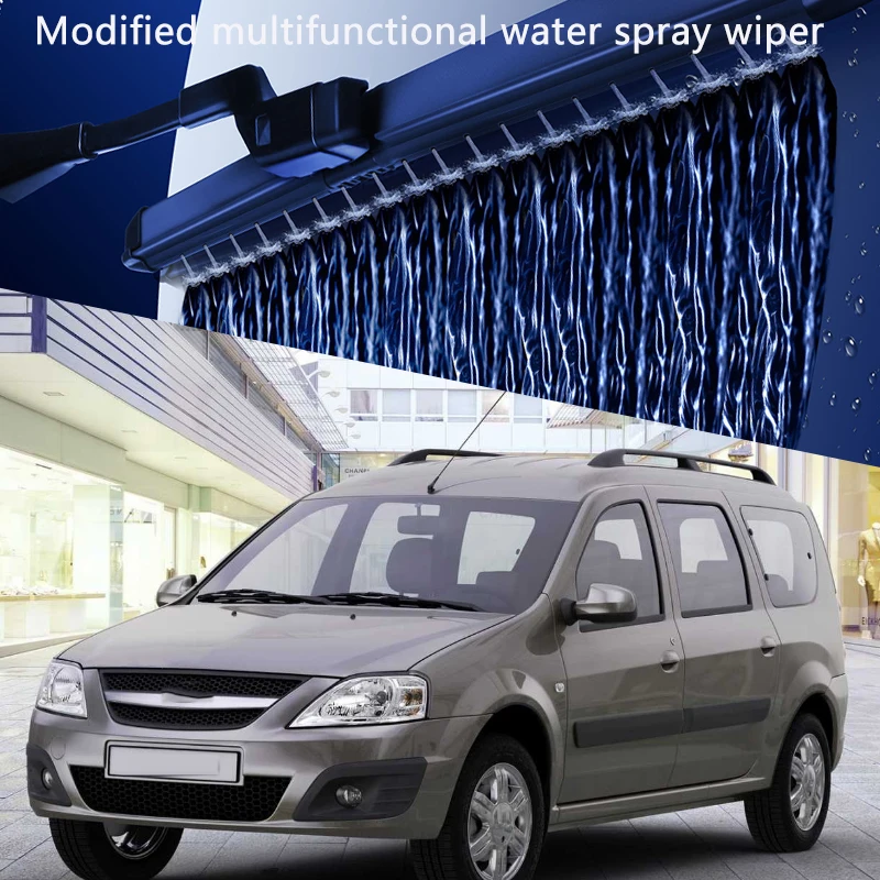 Car Modify Windshield Water Spray Wiper For LADA Xray Vesta Kalina Priora Niva Largus Auto Wet Arm Wiper Clean Protect Accessory