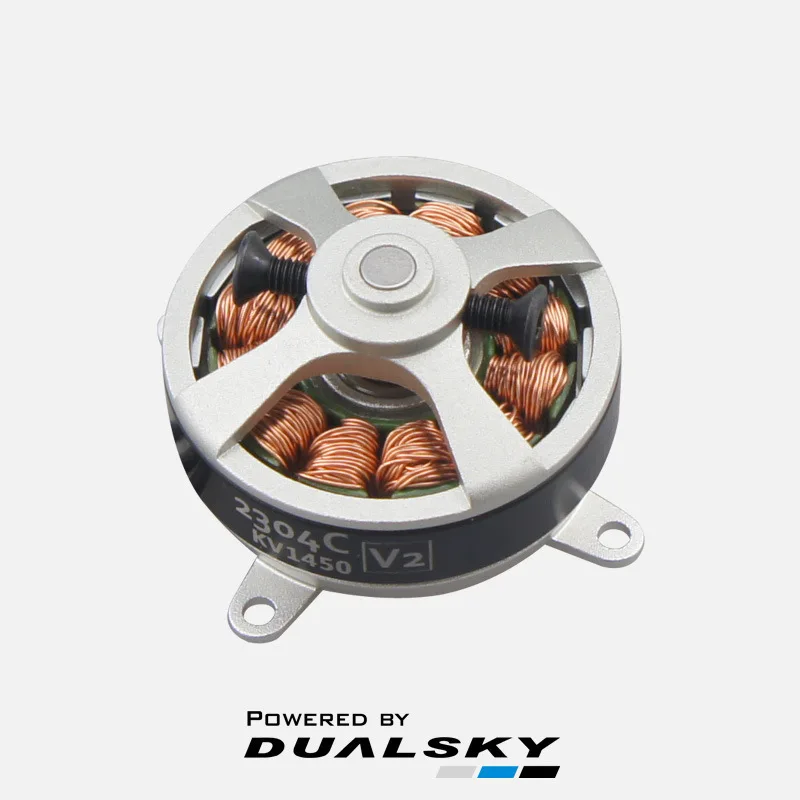 Upgraded 1Pcs DUALSKY ECO 2304C 1450KV 1850KV 2300KV Brushless Motor Outer Rotor Aircraft Model Fixed Wing Motor