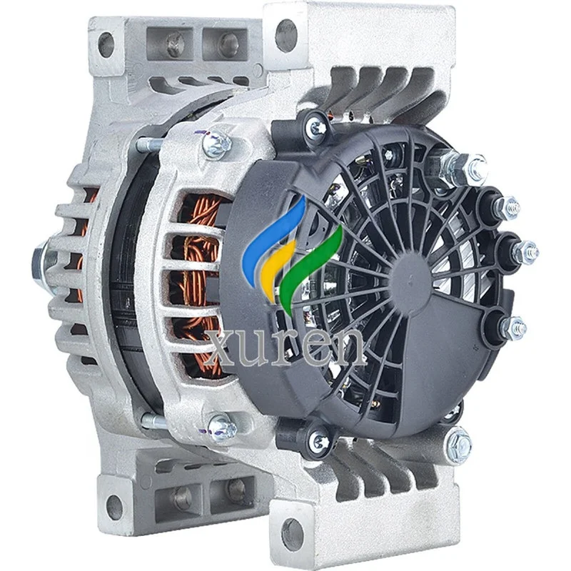 New 8600314 0124625066 28SI Alternator 12V 200AMP PAD MOUNT For DELCO REMY