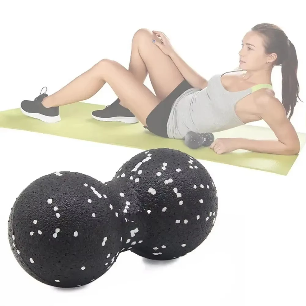 Peanut Massage Ball EPP Deep Tissue Myofascial Release Plantar Fasciitis Back Neck Foot Muscle Pain Relief Yoga Fitness