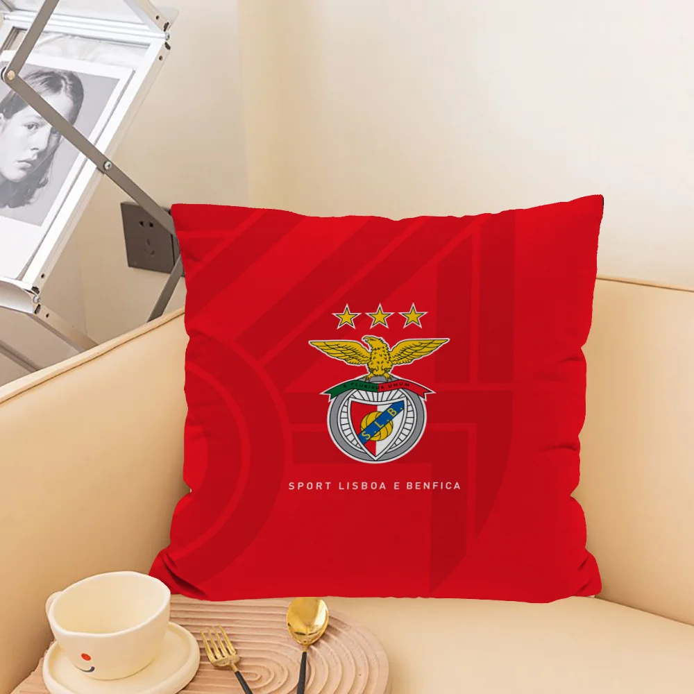 40x40 Sofa Luxury Cushion Cover Pillow Cover Decorative Pillowcase Fc B-benfica-a Covers for 45x45 Cushions Ornamental Pillows