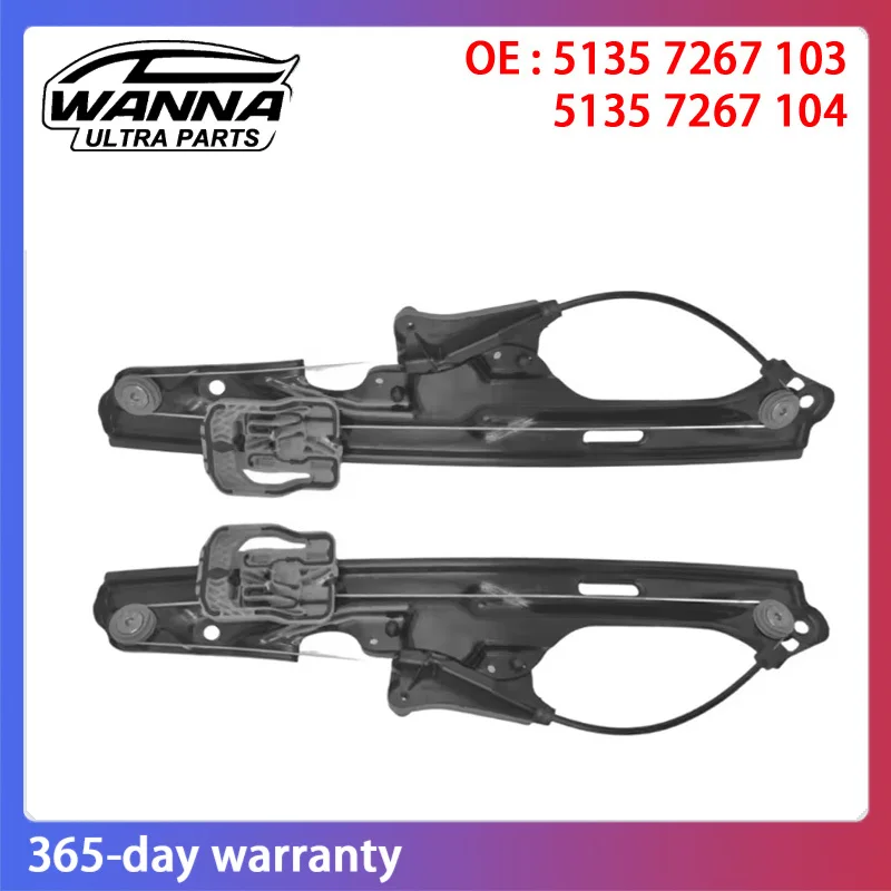 

OE Quality 51357267103 51357267104 51357382137 51357382138 Rear Left Right Window Regulator for BMW X3 F25 2011 2012 2013