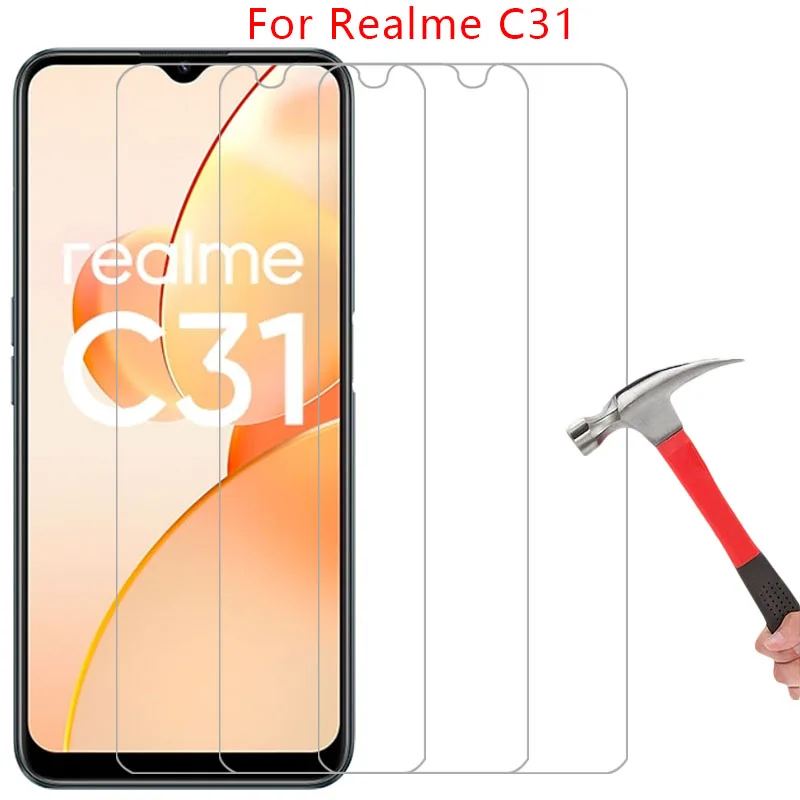 tempered glass for realme c31 phone case on realmec31 c 31 31c back cover 360 realmi realmic31 relme reame ralme real me c31case