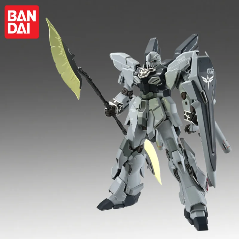 

In Stock Bandai Original Mg 1/100 Mg-gundam Sinanju Action Figure Model Doll Brand New Boxed Anime Characters Toys Model Garage