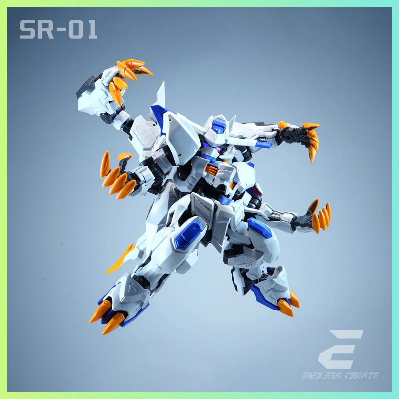 

New ENDLESS CREATE MODEL SR-01 BYAKI MGSD Asura Path Series Assembly Model Kits Action Figure Plastic Model Gifts Toys