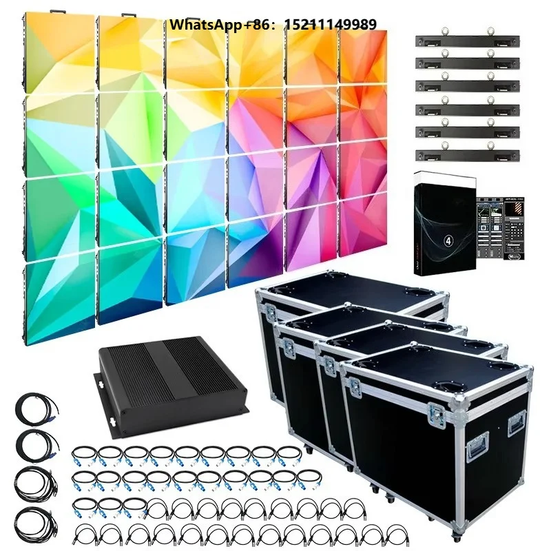 Custom Full Color Indoor Outdoor Digital Signage BillBoard Waterproof Advertising Video Wall Panels  Led Display Screen