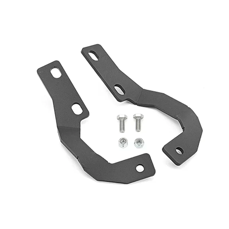 LED Light Pod Metal Hood Mount Bracket Kit/Ditch Hood Light Brackets for Toyota 4Runner 2010-2022 for Tundra 2007-2021