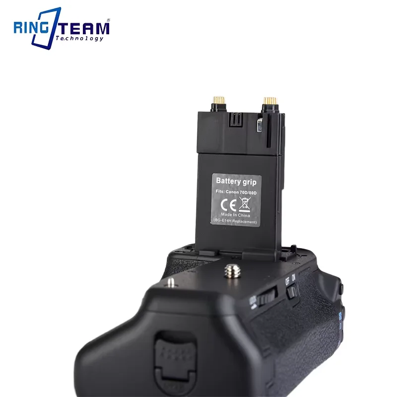 4PCS BG-E14 BGE14 Vertical Battery Grip For Canon EOS 70D 80D 90D SLR Cameras Work LP-E6 or AA Battery