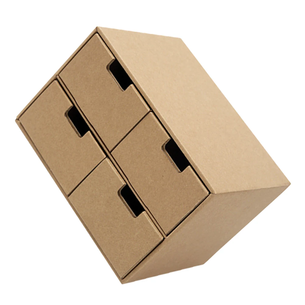 Paper Organizer Storage Box Multifunctional Desktop Office Desk File Storage Box Document Drawer Organizer Desktop Drawer