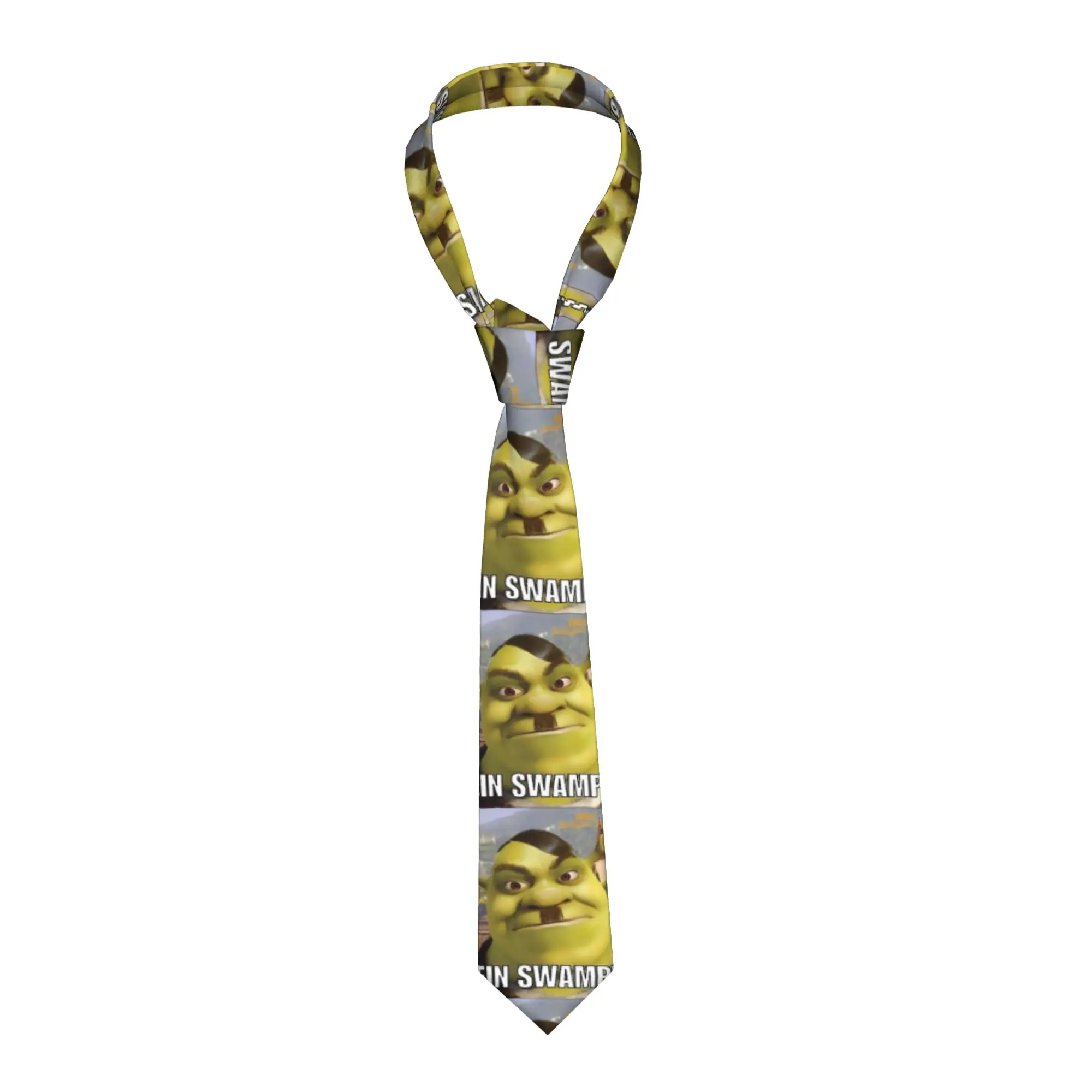 Pun mein swampf S-shreks Tie - Corbatas de moda geniales para hombre, para uso diario, diseño de corbata de calidad, accesorios de corbata