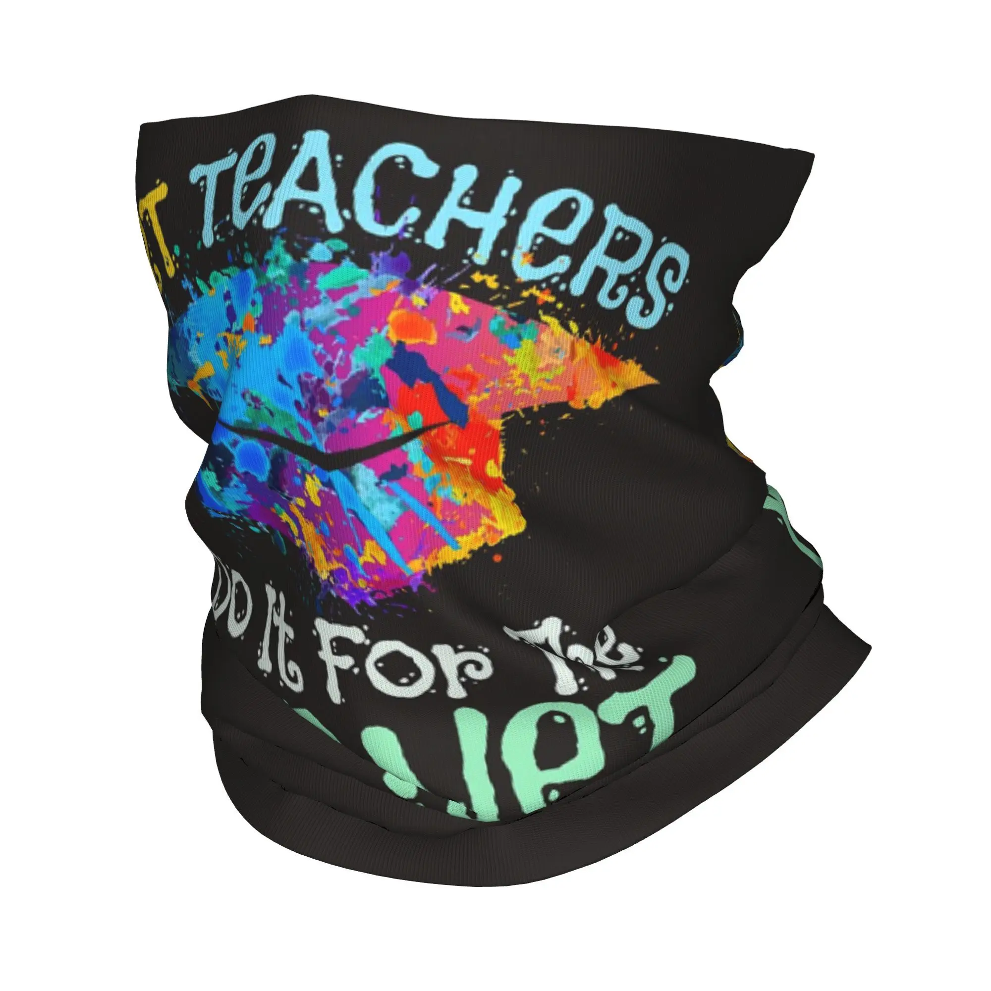 

Art Teachers Do It For The Monet Bandana Neck Gaiter Printed Wrap Mask Scarf Cycling Scarf Cycling Unisex Adult All Season