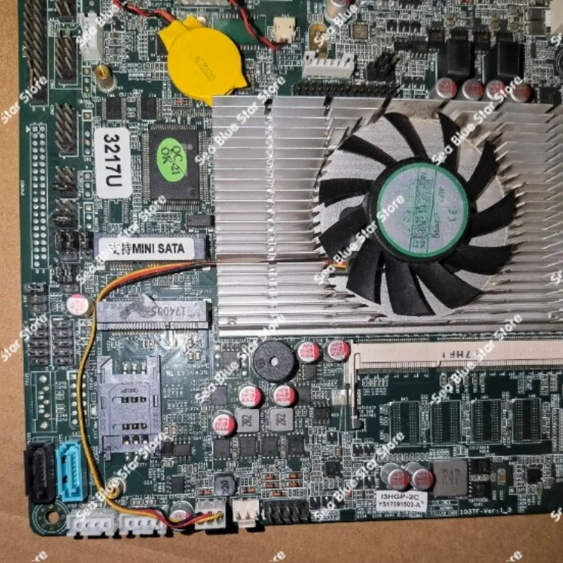 Industrial   board I3-3217U 3rd generation i3MINI-ITX all-in-one machine mini main board Second-hand disassembly main board