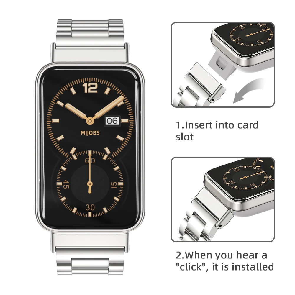 Mi Band 7 Pro Bracelet Strap Metal Smart Wristbands Mi Band 7 Pro Bracelet Watchband for Xiaomi Miband 7 Pro Correa