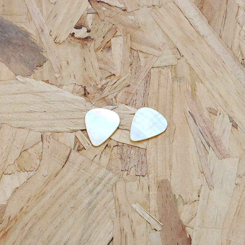 

2Pcs Guitar Picks Variety Pack Heavy Duty Stone Thumb Picks for Enhanced Sound in Bass Acoustic and Electric Guitar