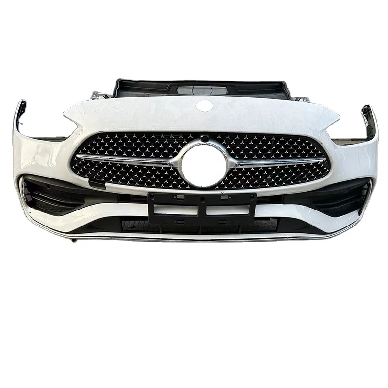 For Original Mercedes Benz C-Class W206 Front Bumper with Radiator Grille Auto Parts