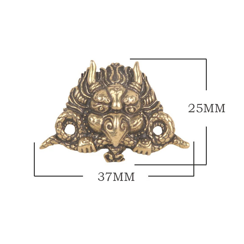 1 Pcs Brass Garment Decoration Rivets Conchos Button Mythological God Bird Garuda Shape Leather Belt Wallet Bag Screwback Buckle
