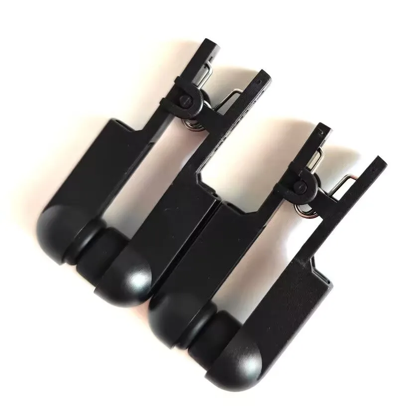 2pcs(1PAIR) New Black/white Double -sided Silicone Electrode Clips Adapter for Use with Tens EMS Machines Vns Wih 2.0mm Pin