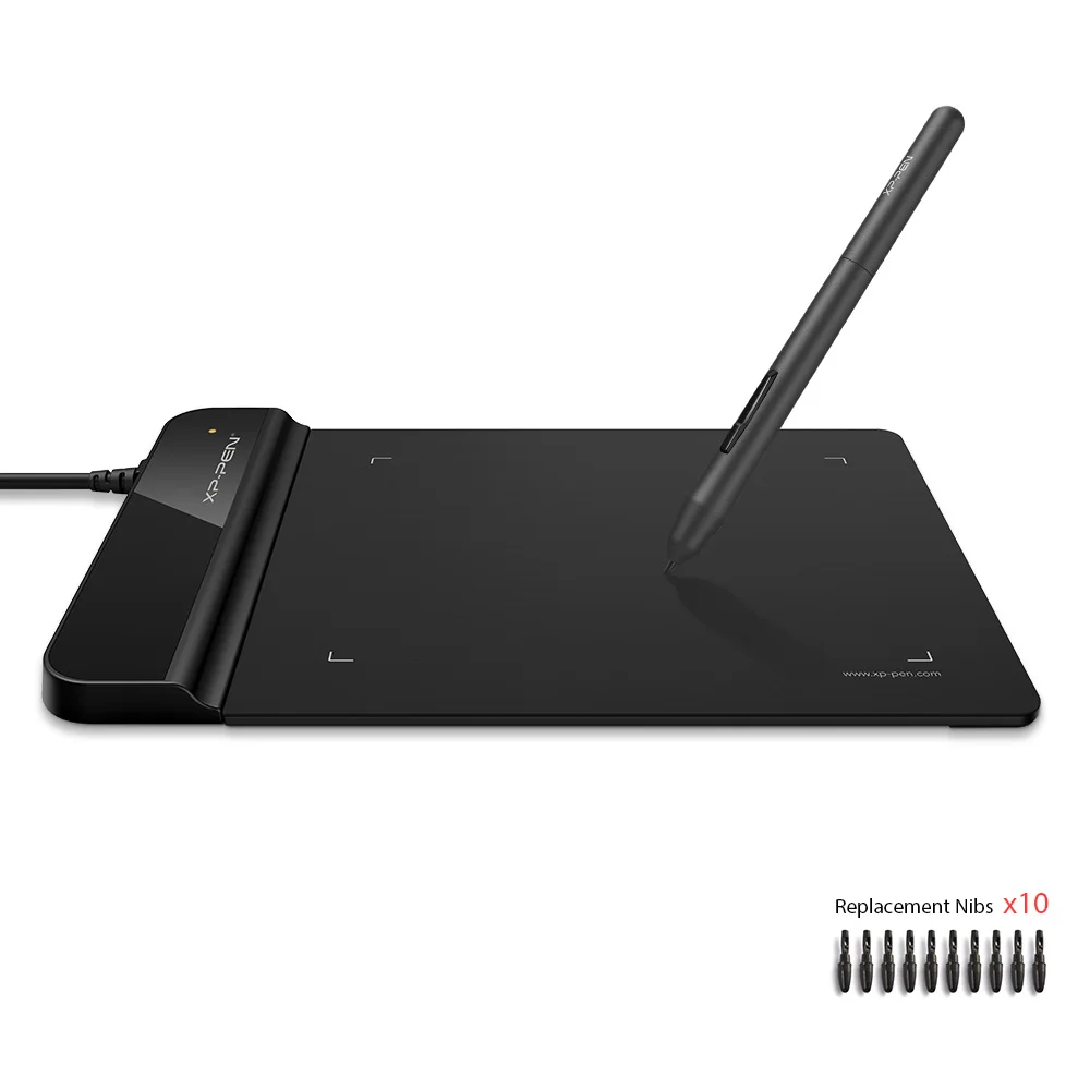 Xp-pen – tablette graphique Star G430S, 4x3 pouces, pour dessin Digital, avec stylet, compatible avec Windows et mac, 8192 niveaux de sensibilité à la pression