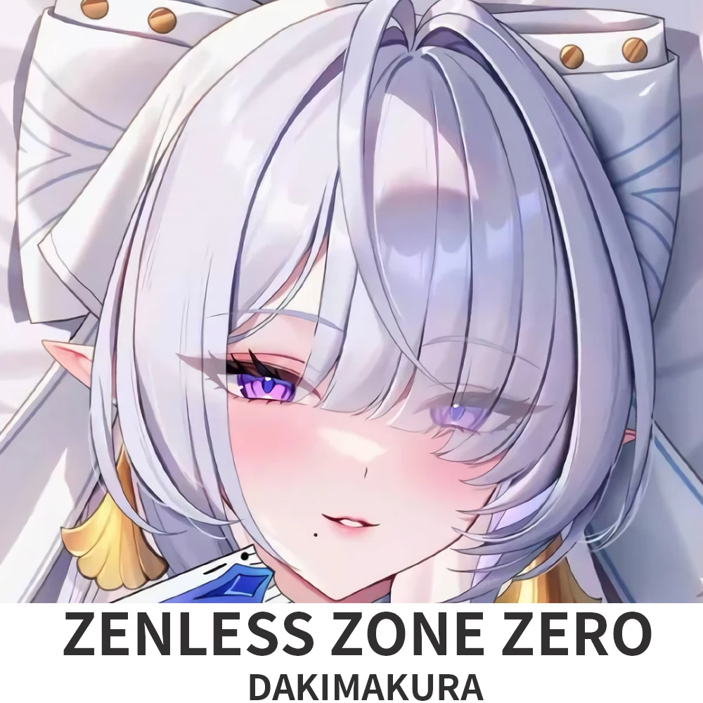 Zenless Zone Zero Dakimakura 2WAY Hugging Body Pillow Case Anime Velina Airgid Pillow Cushion Cover Xmas Gifts